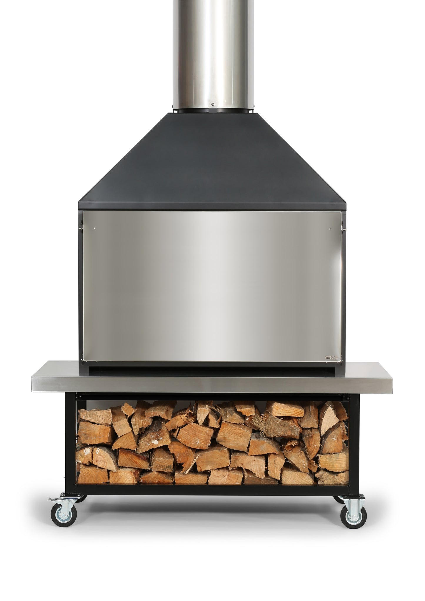 Metro Fires Outdoor 1200 Braai with Trolley
