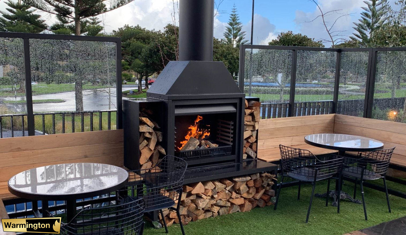 Warmington Nouveau Pizzeria Outdoor Wood Fire
