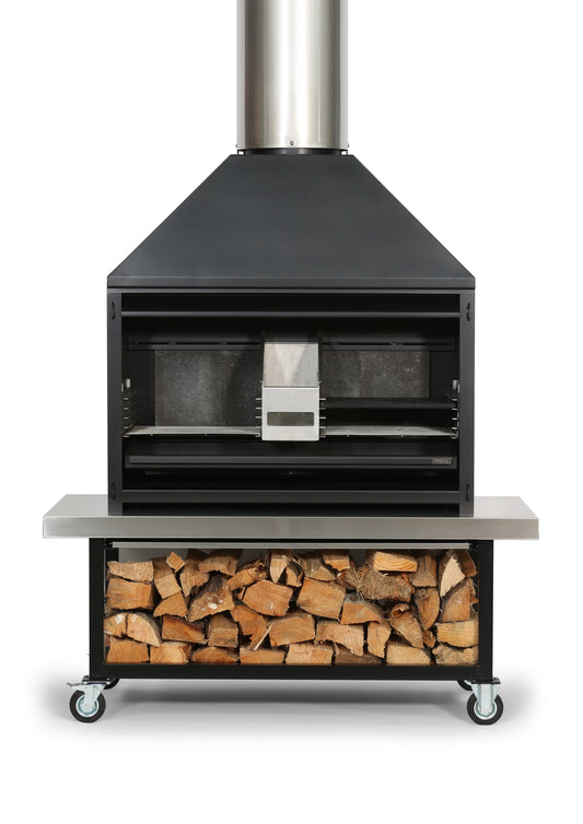 Metro Fires Outdoor 1200 Braai with Trolley