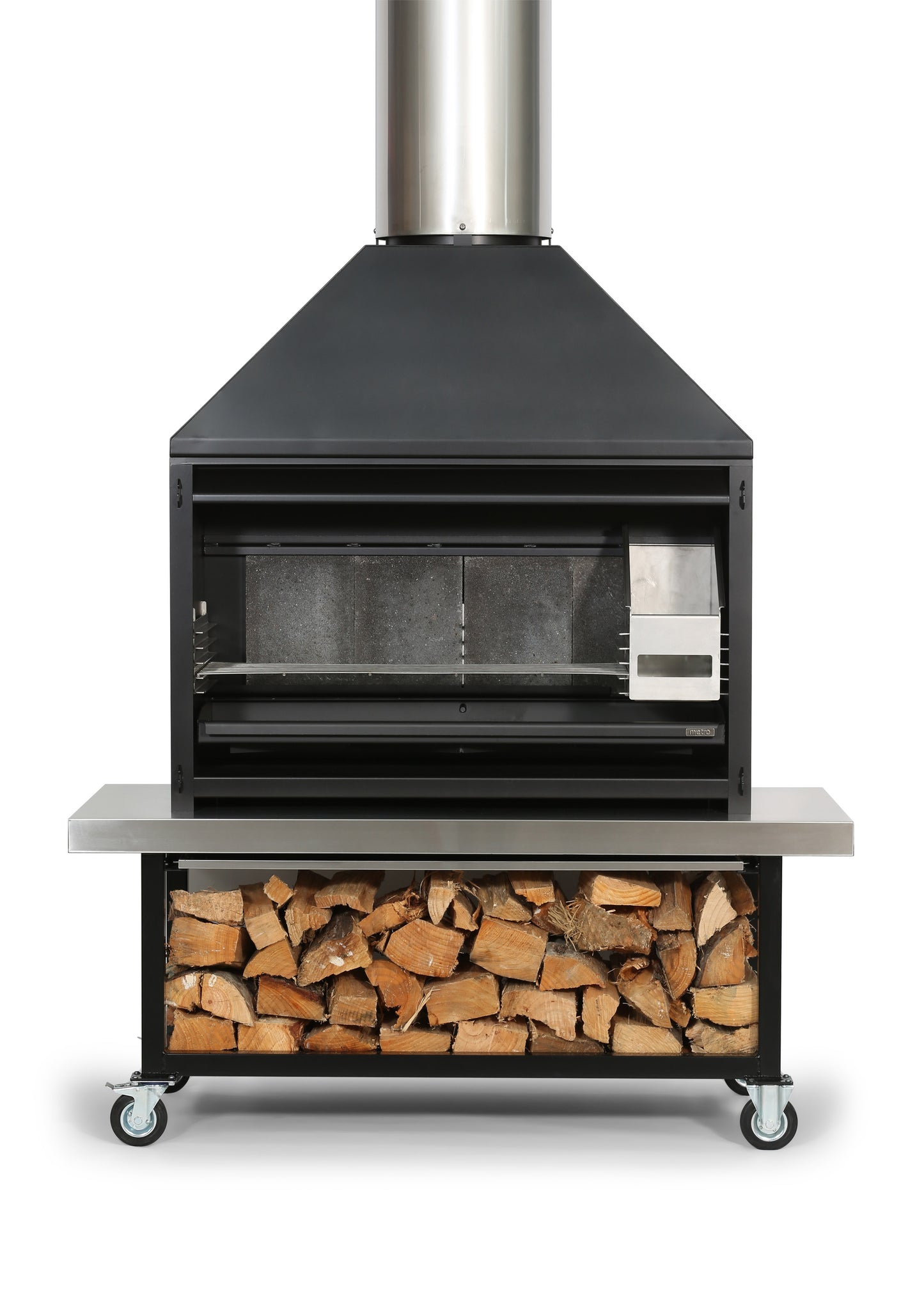 Metro Fires Outdoor 1200 Braai with Trolley