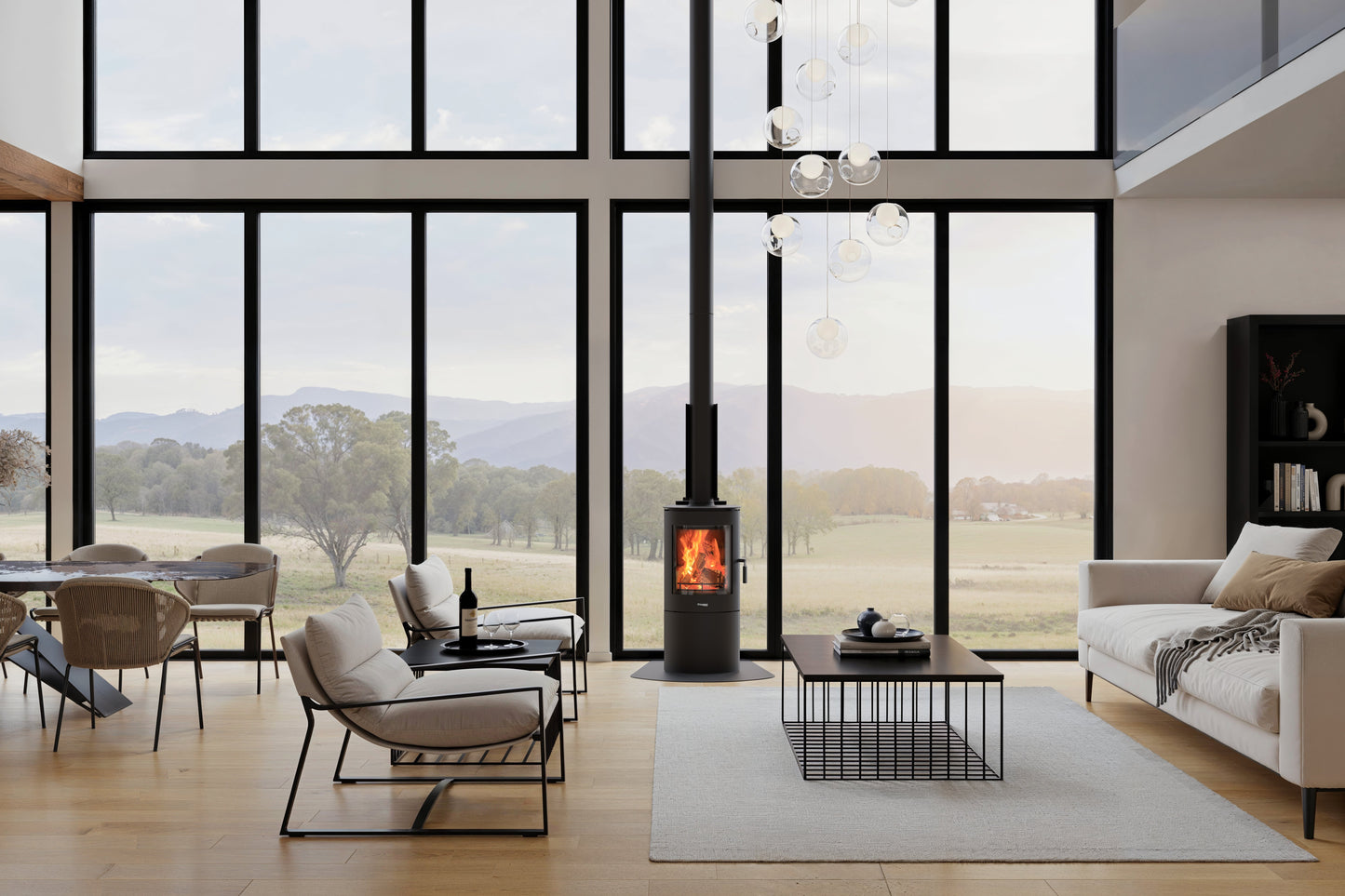 Masport Akaroa Freestanding Wood Fire - Radiant