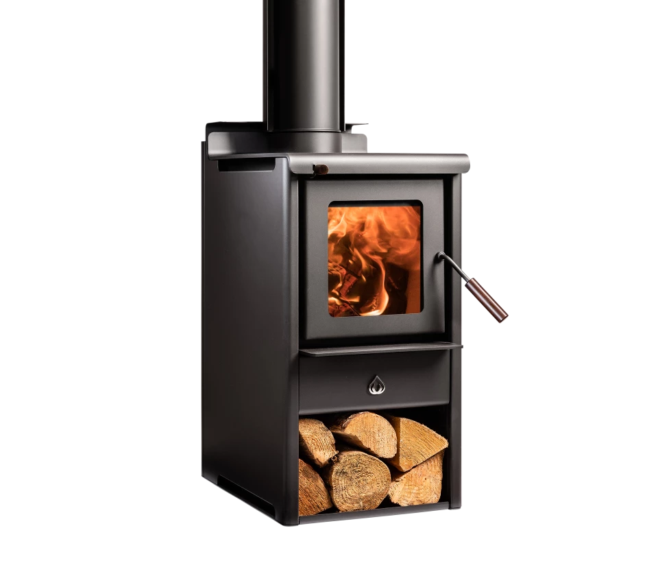 Woodsman Serene Petite ULEB Freestanding Wood Fire